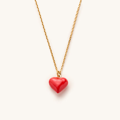 Remi Red Heart Necklace