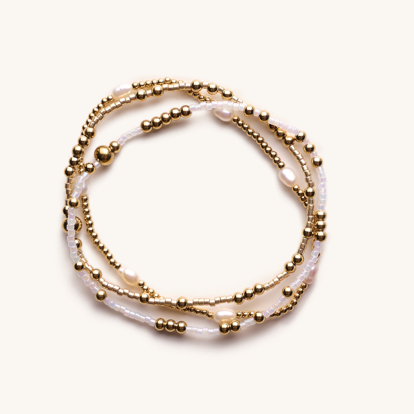 Game Day Bracelet Set- White