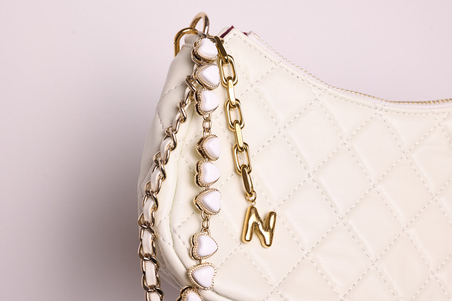 Dani Bubble Initial Bag Charm