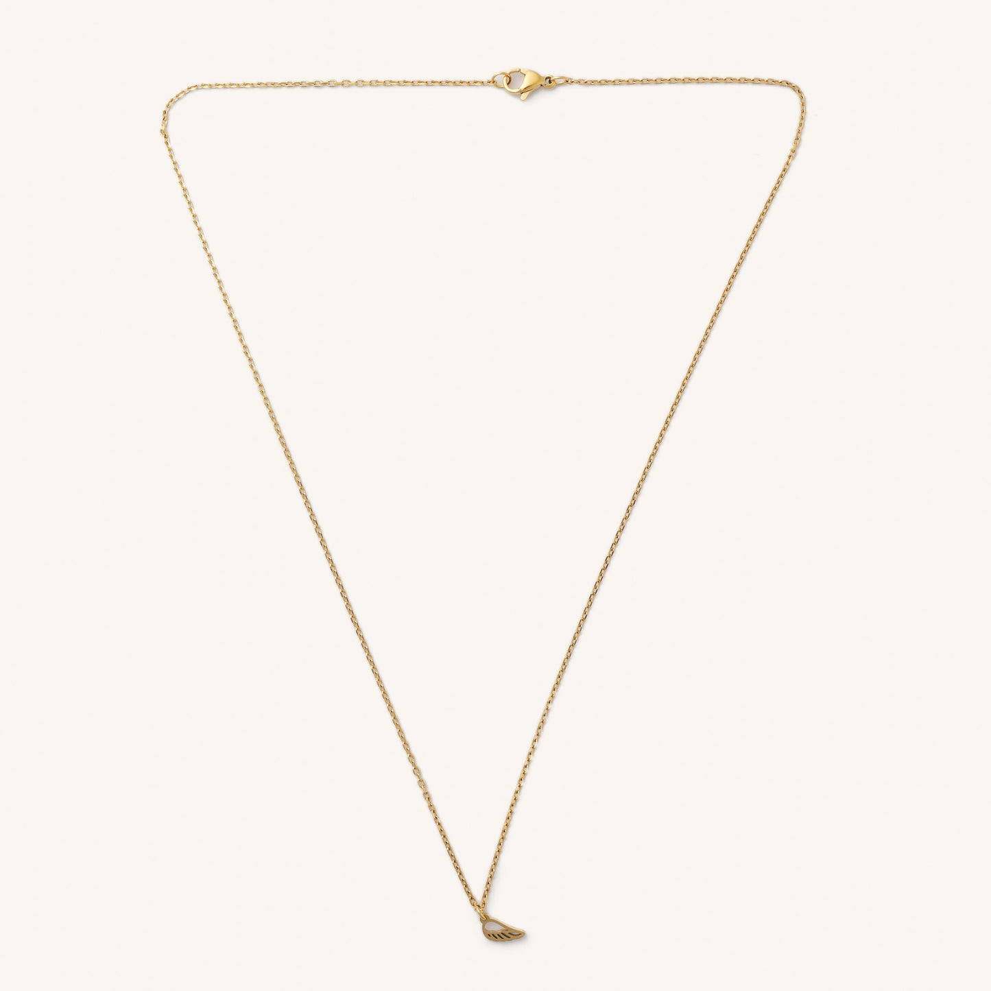 Gold Angel Wing Necklace