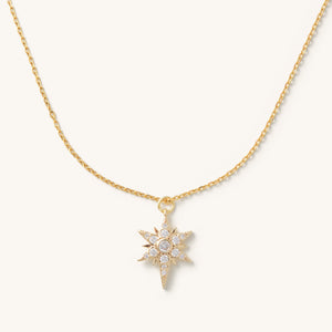 Golden Starburst Necklace
