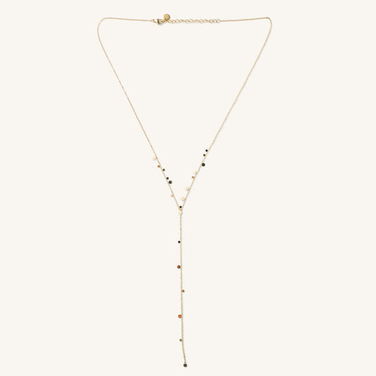 Confetti Chain Lariat