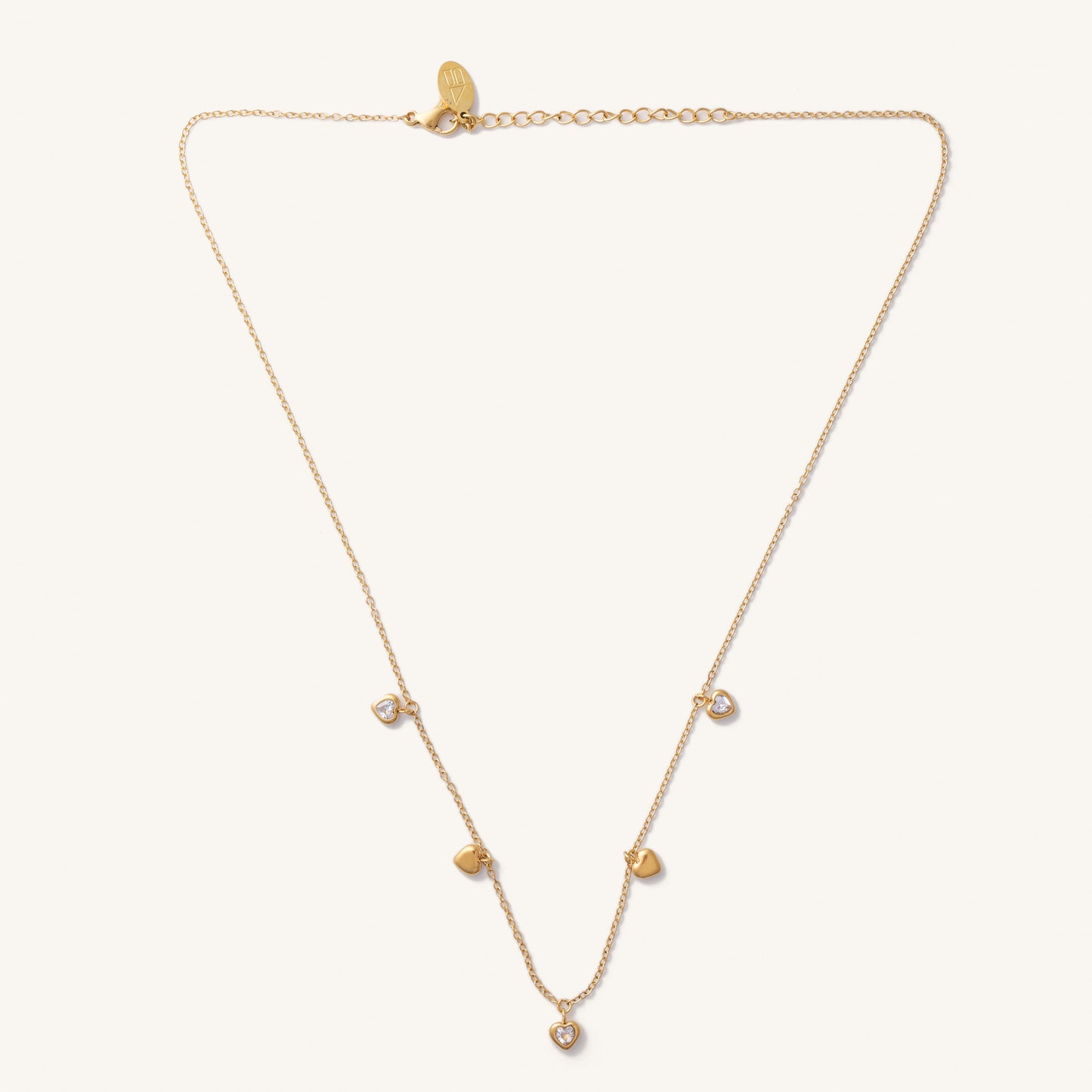 Amore Five Hearts Necklace