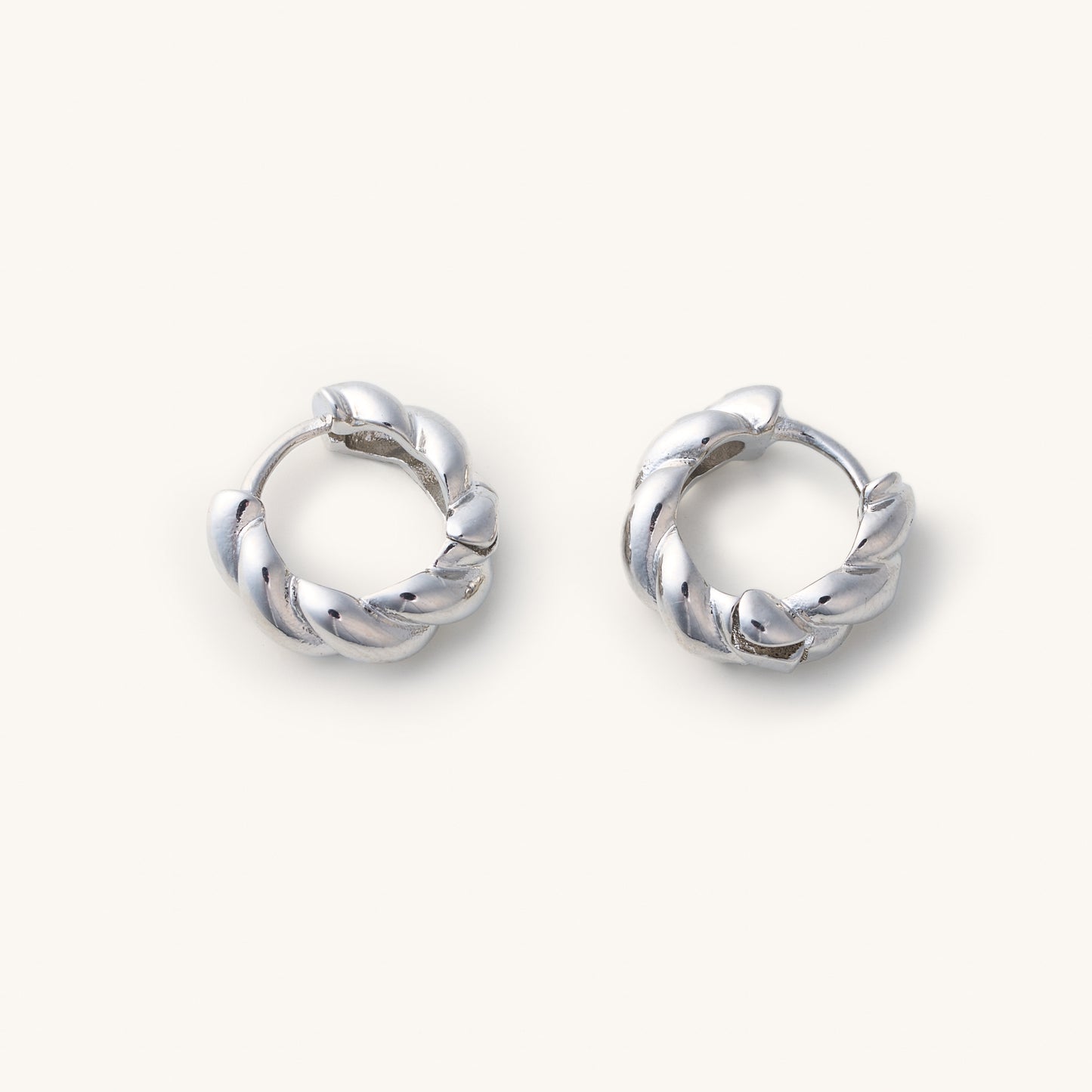Croissant Huggies- Silver