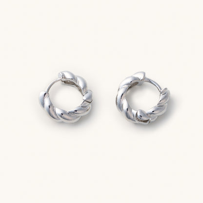 Croissant Huggies- Silver