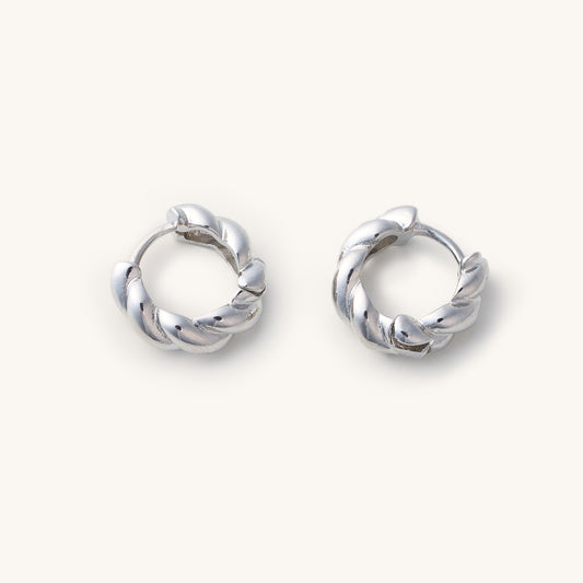 Croissant Huggies- Silver