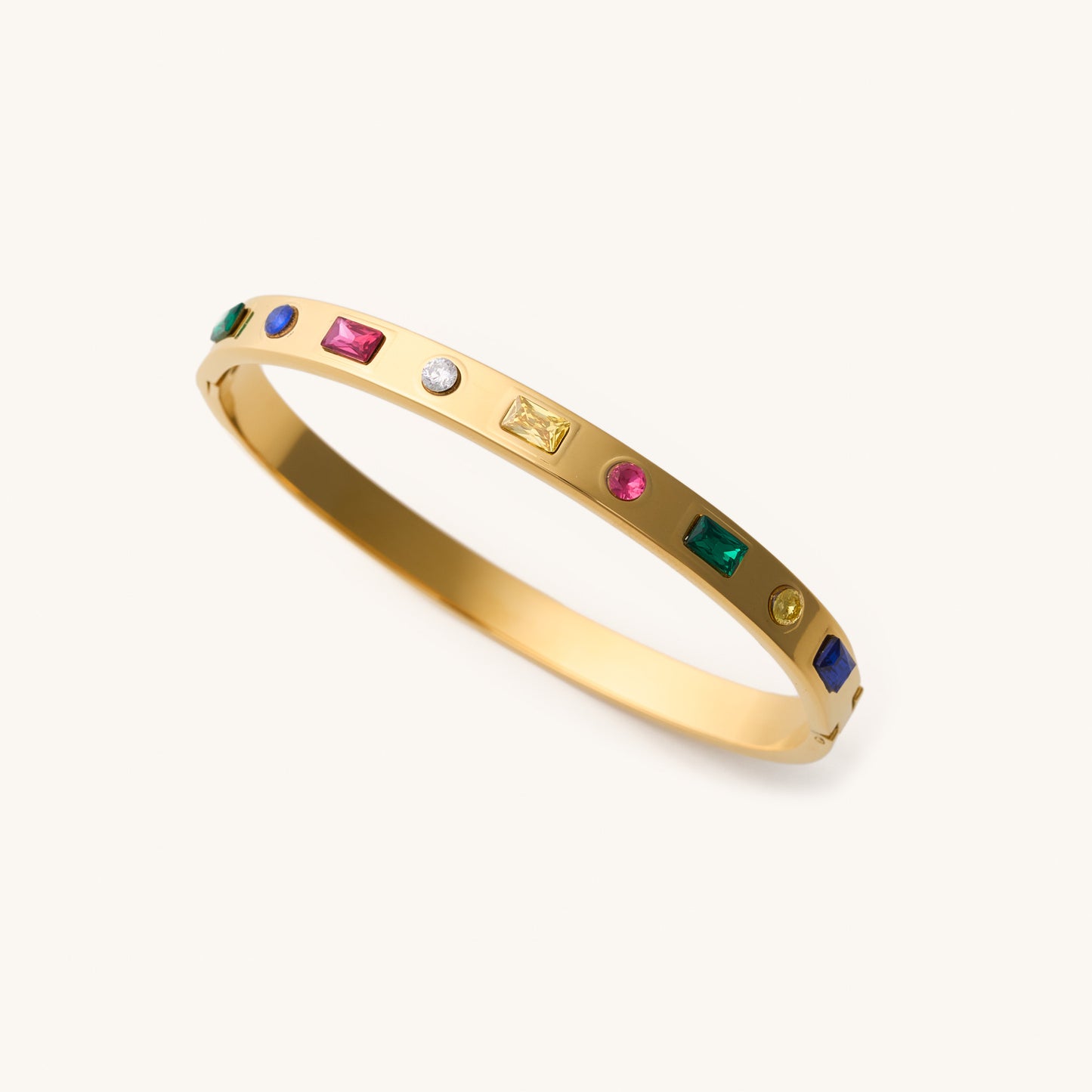 Multicolor Gem Bangle