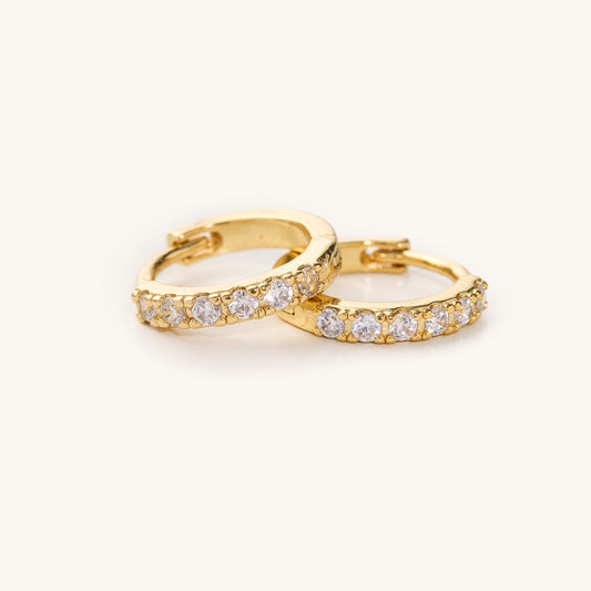 Waterproof Gold Crystal Huggies