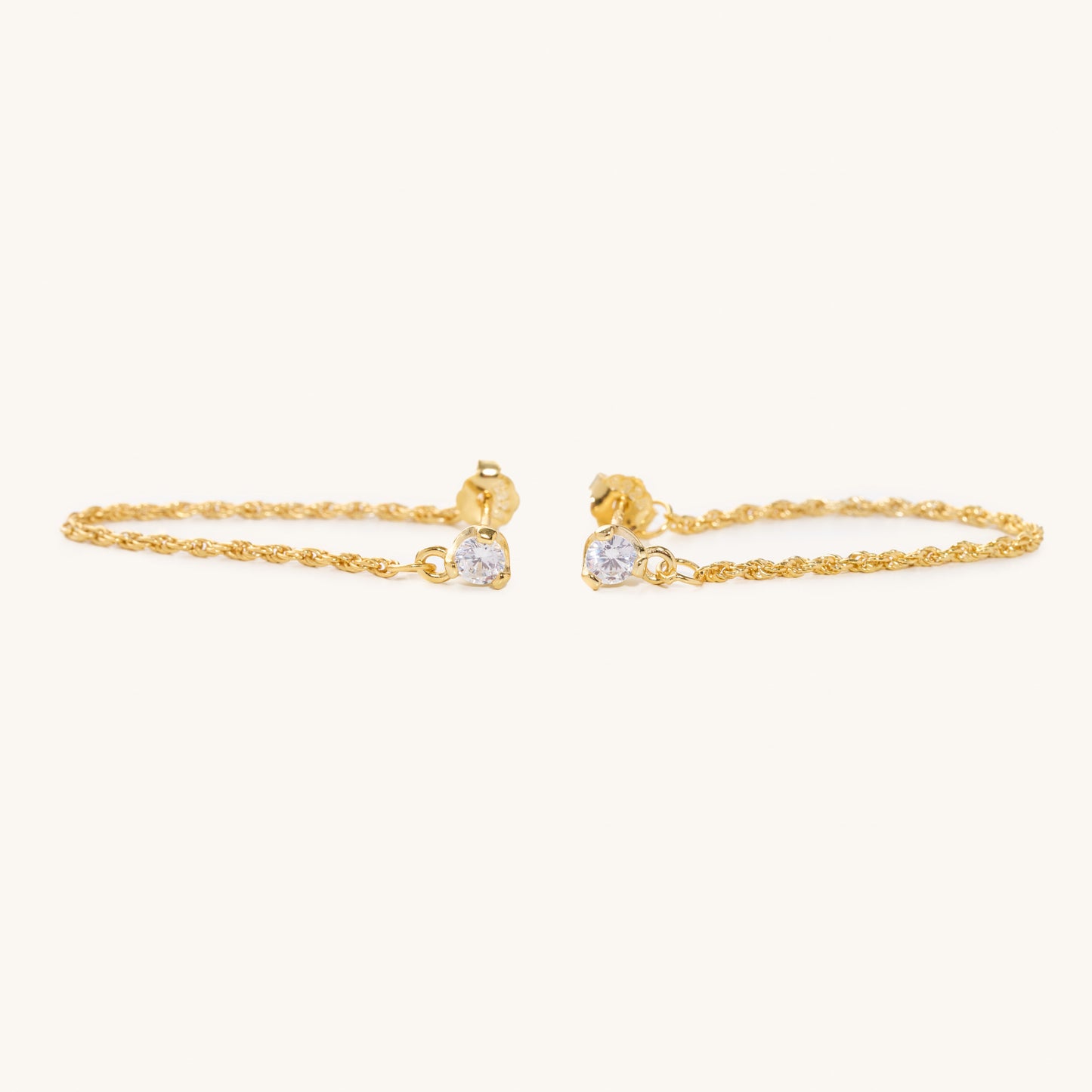Lucinda Chain Drop Studs