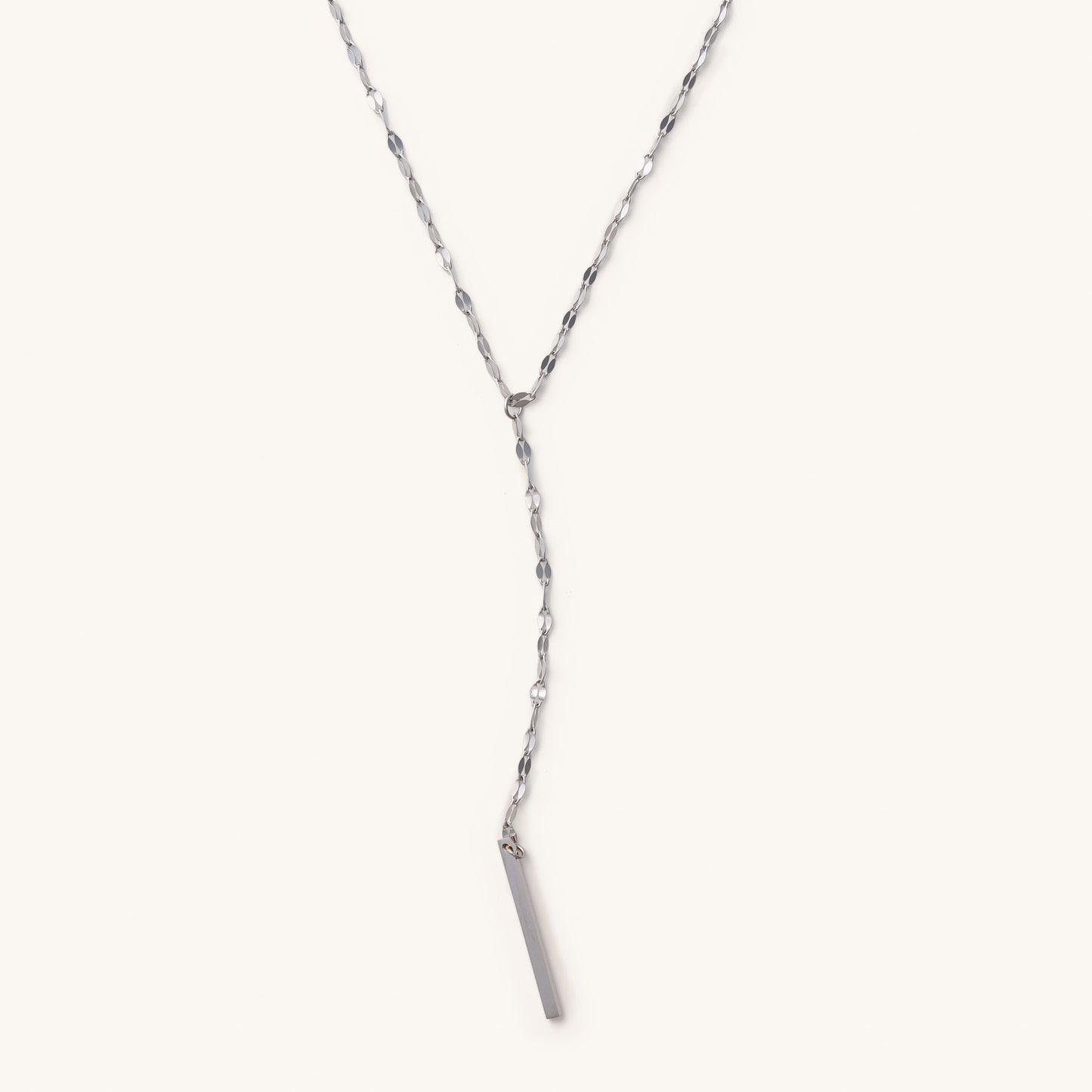 Waterproof Silver Shimmer Lariat