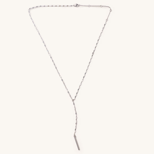 Waterproof Silver Shimmer Lariat