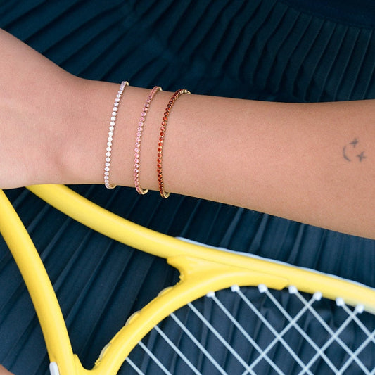 Birthstone Micro Tennis Bracelets