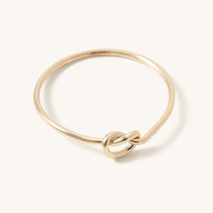 14k Gold Filled Knot Ring - Nikki Smith Designs 