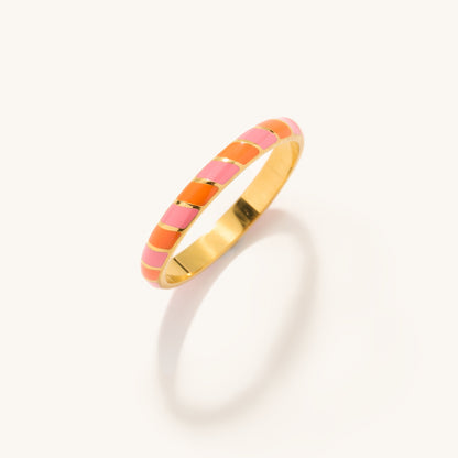 Lola Colorful Stackable Ring Set