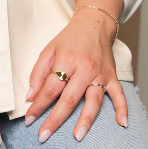 Quinn Signet Ring - Nikki Smith Designs 