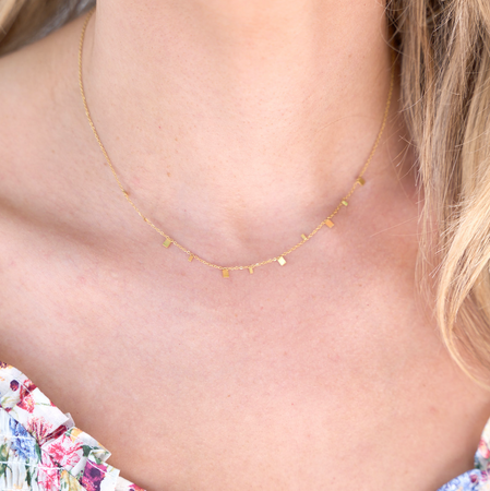 Maya Golden Rectangle Necklace