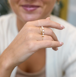 Audrey Crystal Ring