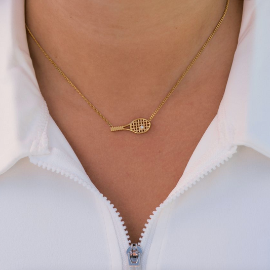 Tennis Racket Necklace