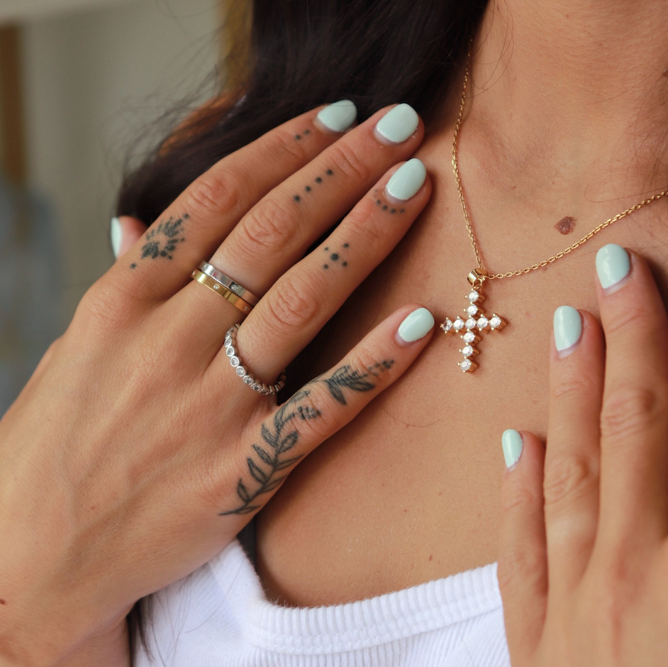 Skinny Corinne Ring- Silver