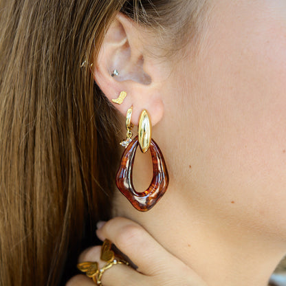 Monika Acrylic Drop Earrings