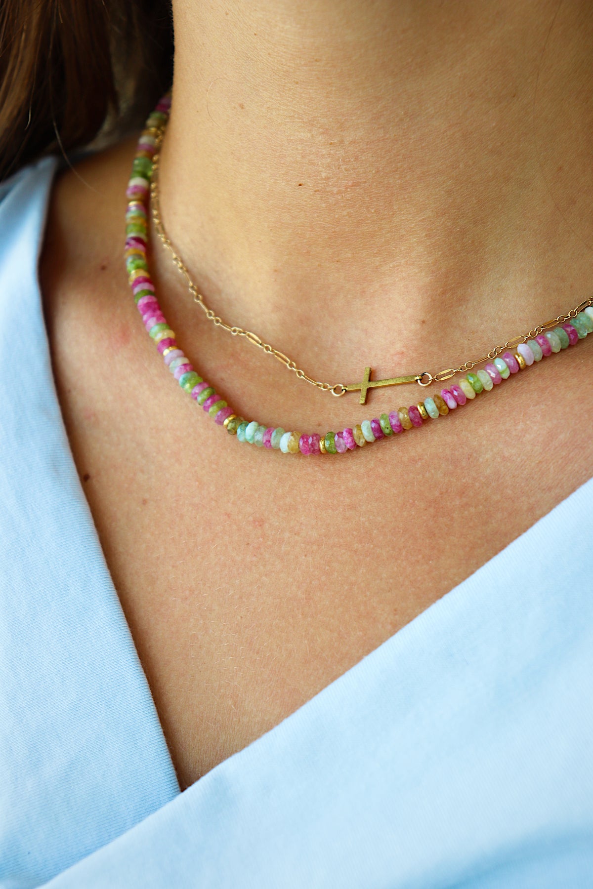 Ella Multi Bead Necklace
