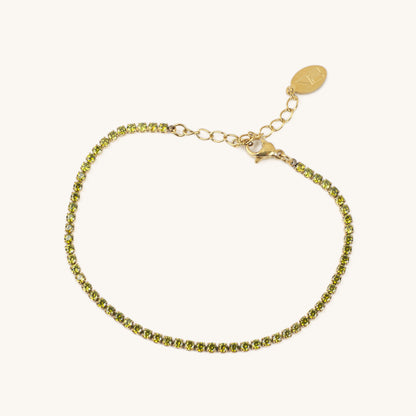 Birthstone Micro Tennis Bracelets
