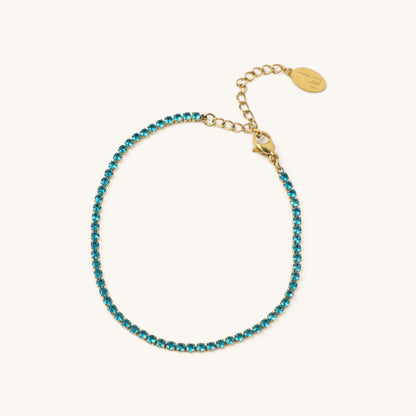 Birthstone Micro Tennis Bracelets