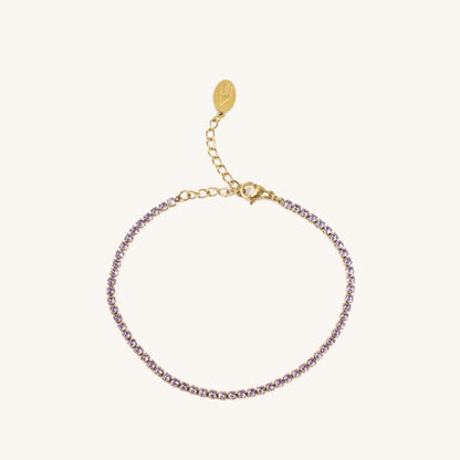 Birthstone Micro Tennis Bracelets