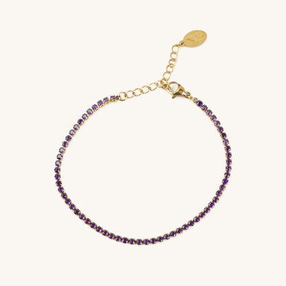 Birthstone Micro Tennis Bracelets