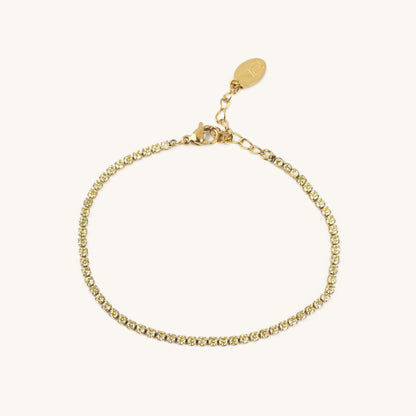 Birthstone Micro Tennis Bracelets