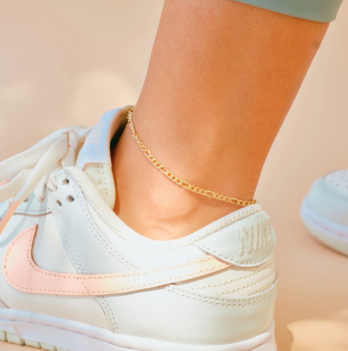 Waterproof Gold Tasha Anklet