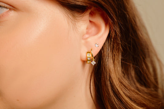 Jess Earring Set - Gold