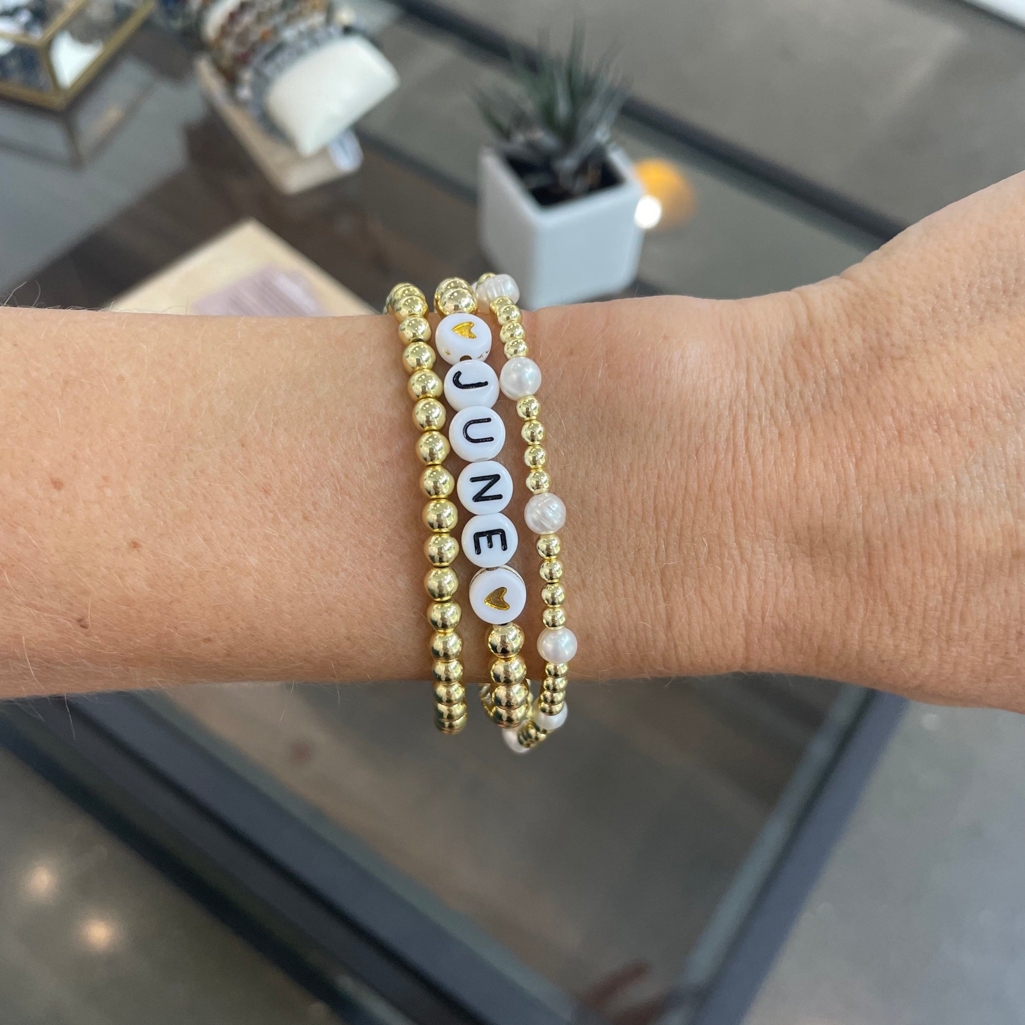 Alys Gold Bead Bracelet – Alys Shoppe