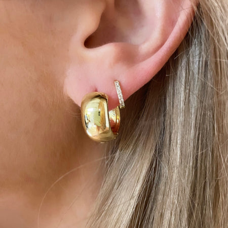 Mimi Chunky Hoops - Nikki Smith Designs 