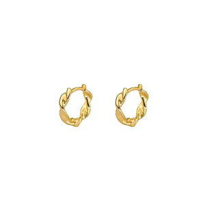 Mila Golden Twist Huggies