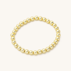 Gold Beaded Ball Bracelets