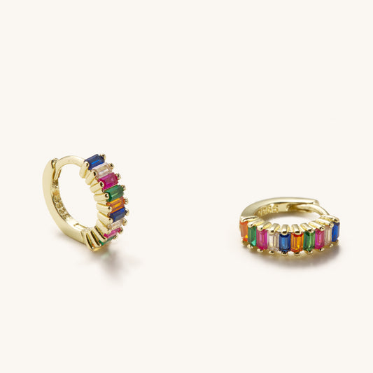 Rainbow Gem Huggies - Nikki Smith Designs 