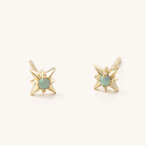 Zelda Opal Star Studs