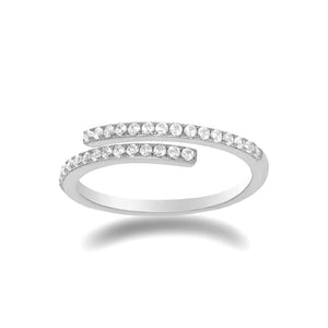 Ashton Adjustable Ring-Silver