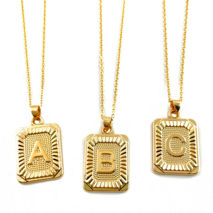 Initial Charm Necklaces - Nikki Smith Designs 