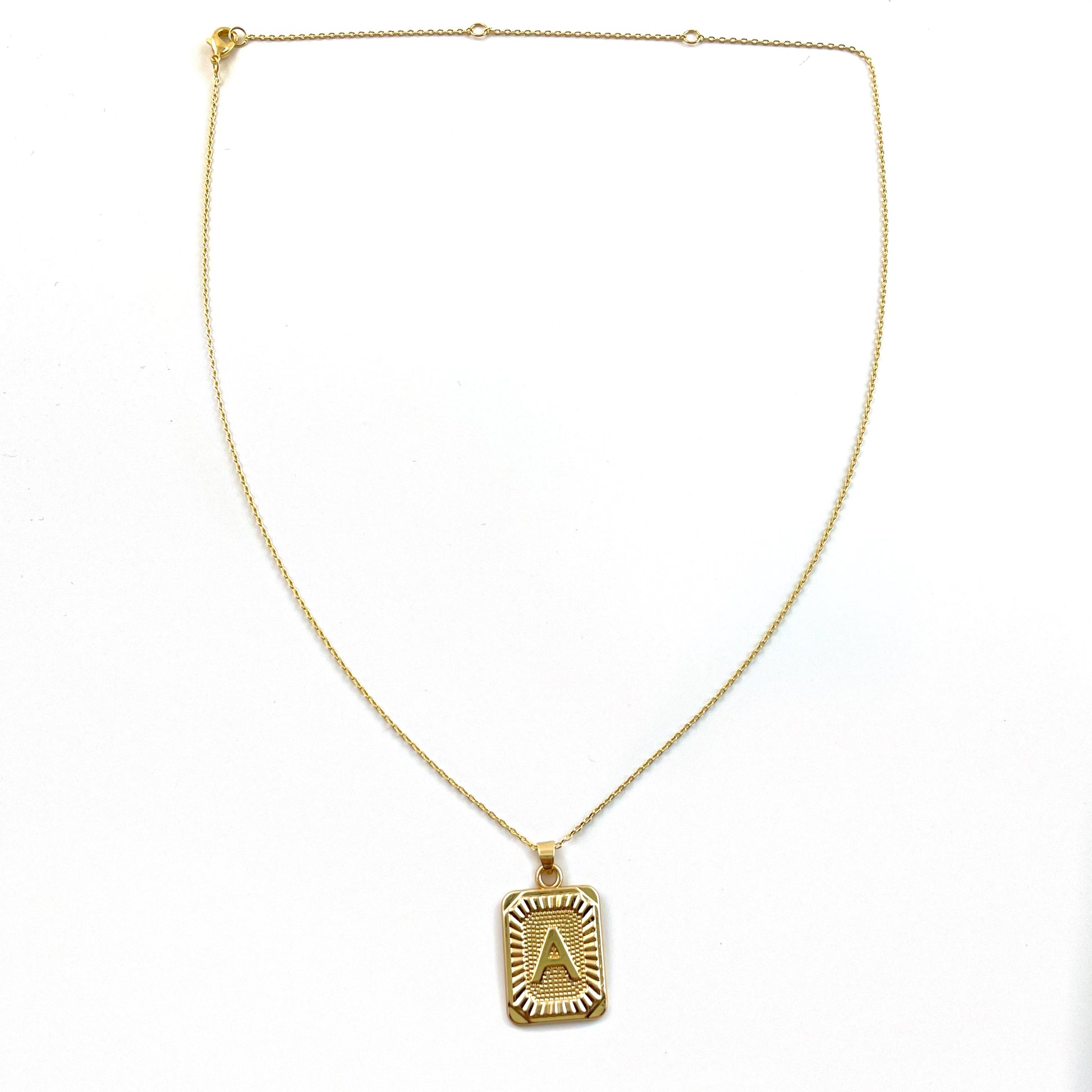 Initial Charm Necklaces - Nikki Smith Designs 