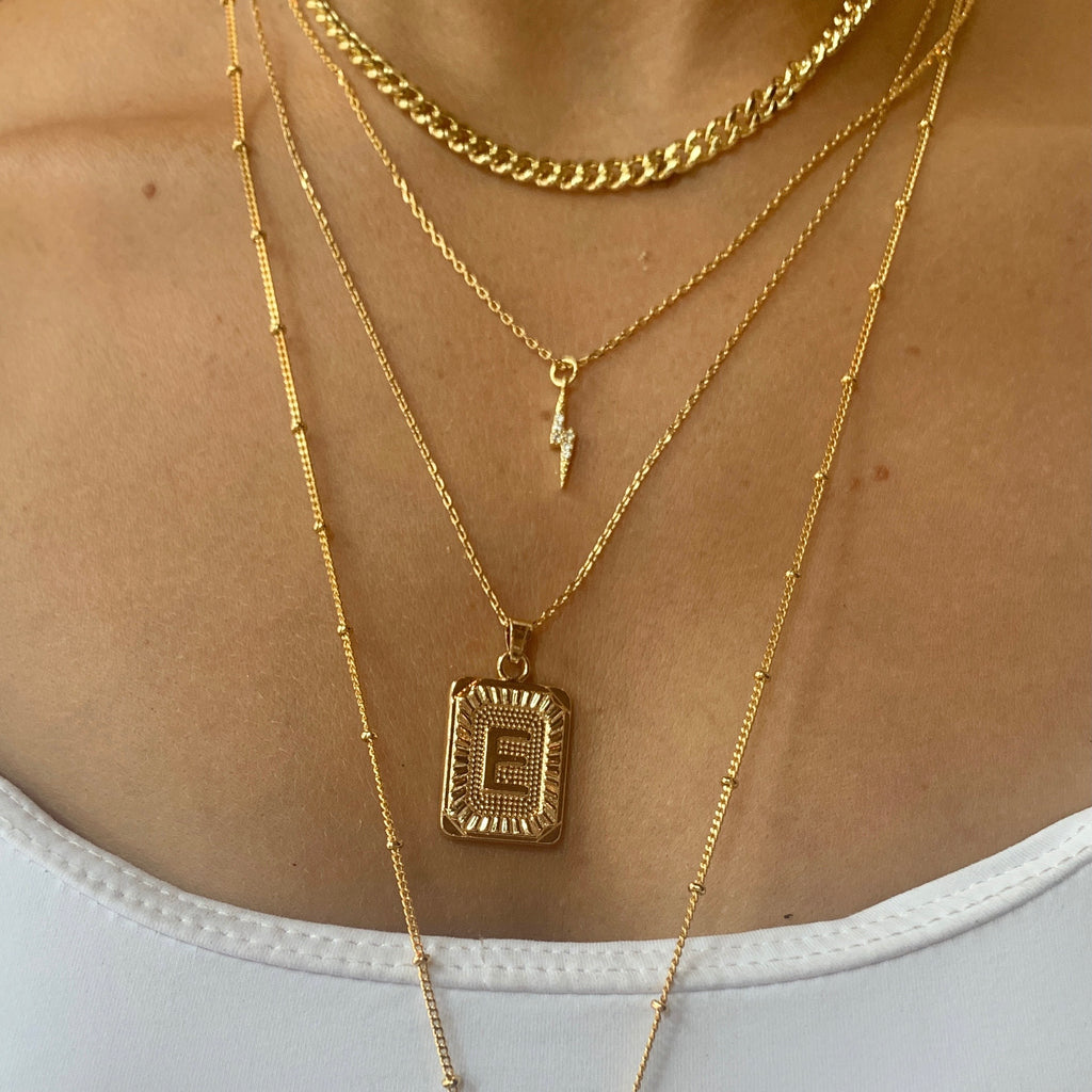 Initial Charm Necklaces - Nikki Smith Designs 