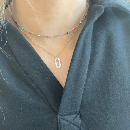 Felix Silver Choker - Nikki Smith Designs 