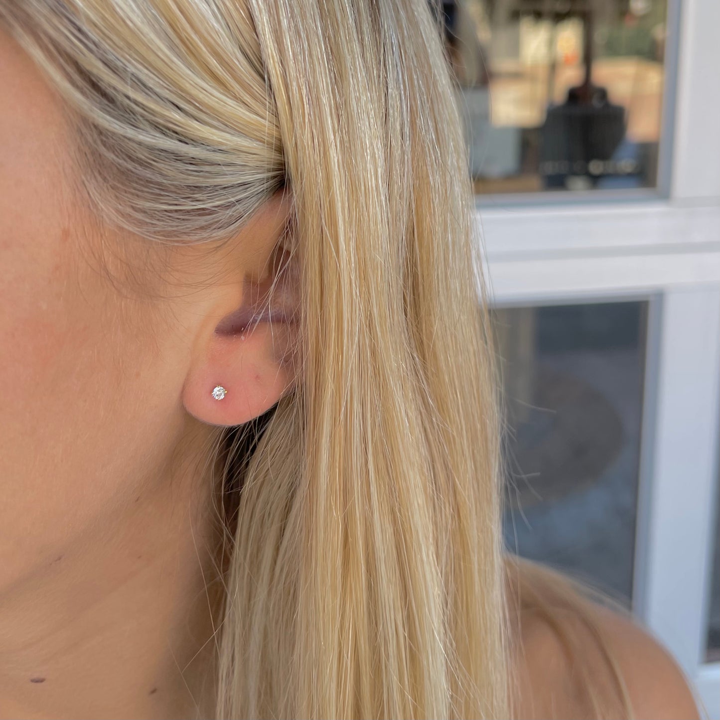 Crystal Gem Micro Studs - Nikki Smith Designs 