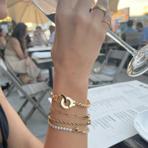 Shimmer Tennis Bracelet - Nikki Smith Designs 