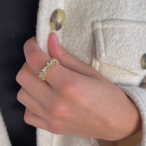 Daisy Adjustable Ring - Nikki Smith Designs 