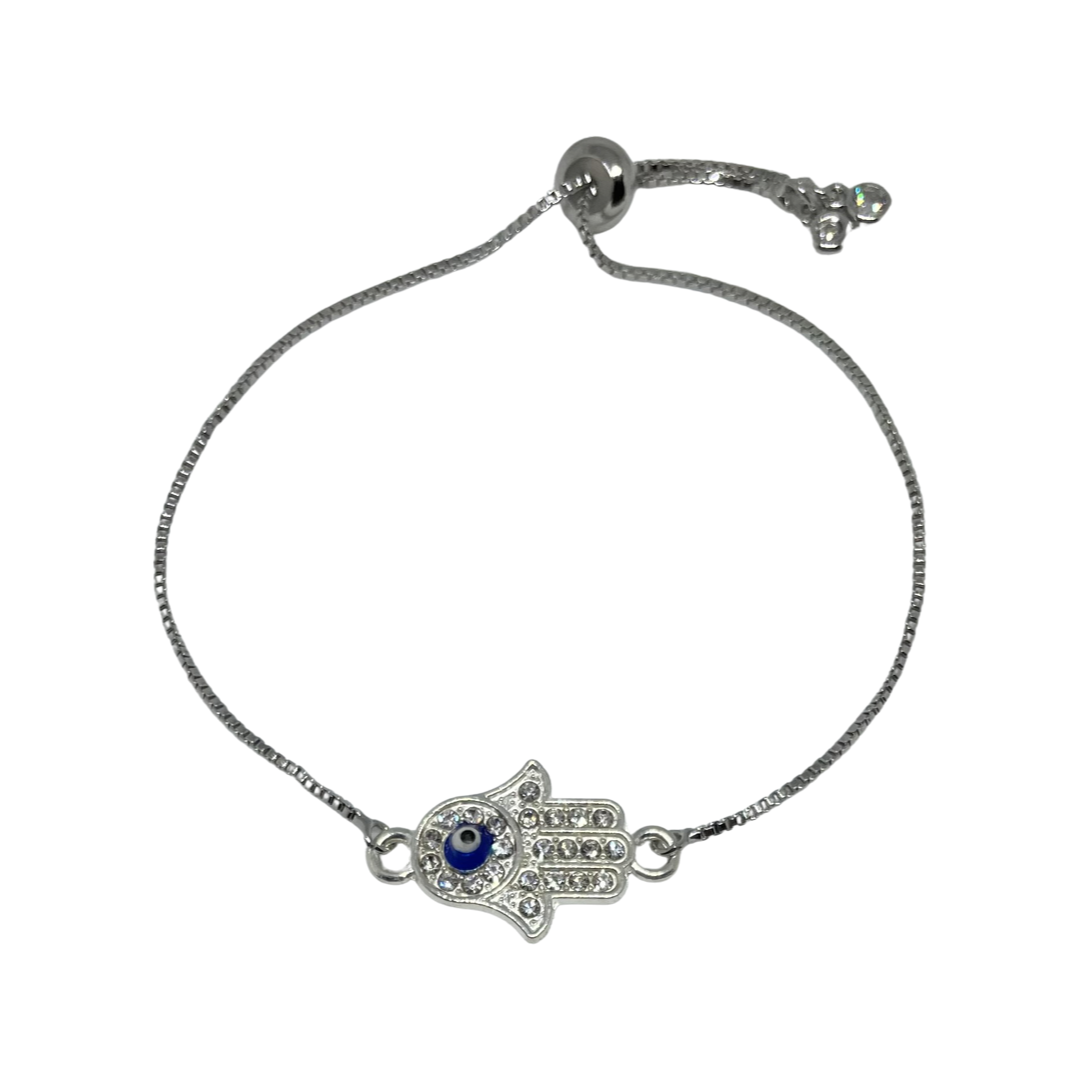 Hamsa online bracelet silver