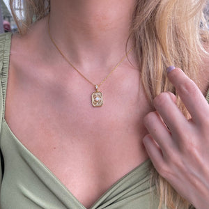 Good Karma Opal Charm Necklace