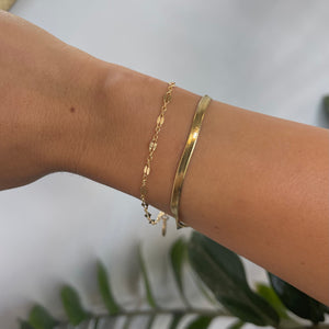 Eve 14k Gold Filled Chain Bracelet