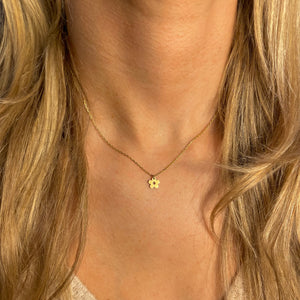 Gold Flower Necklace
